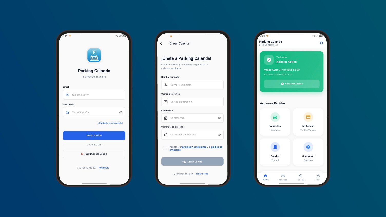 Parking Calanda App - Captura 3